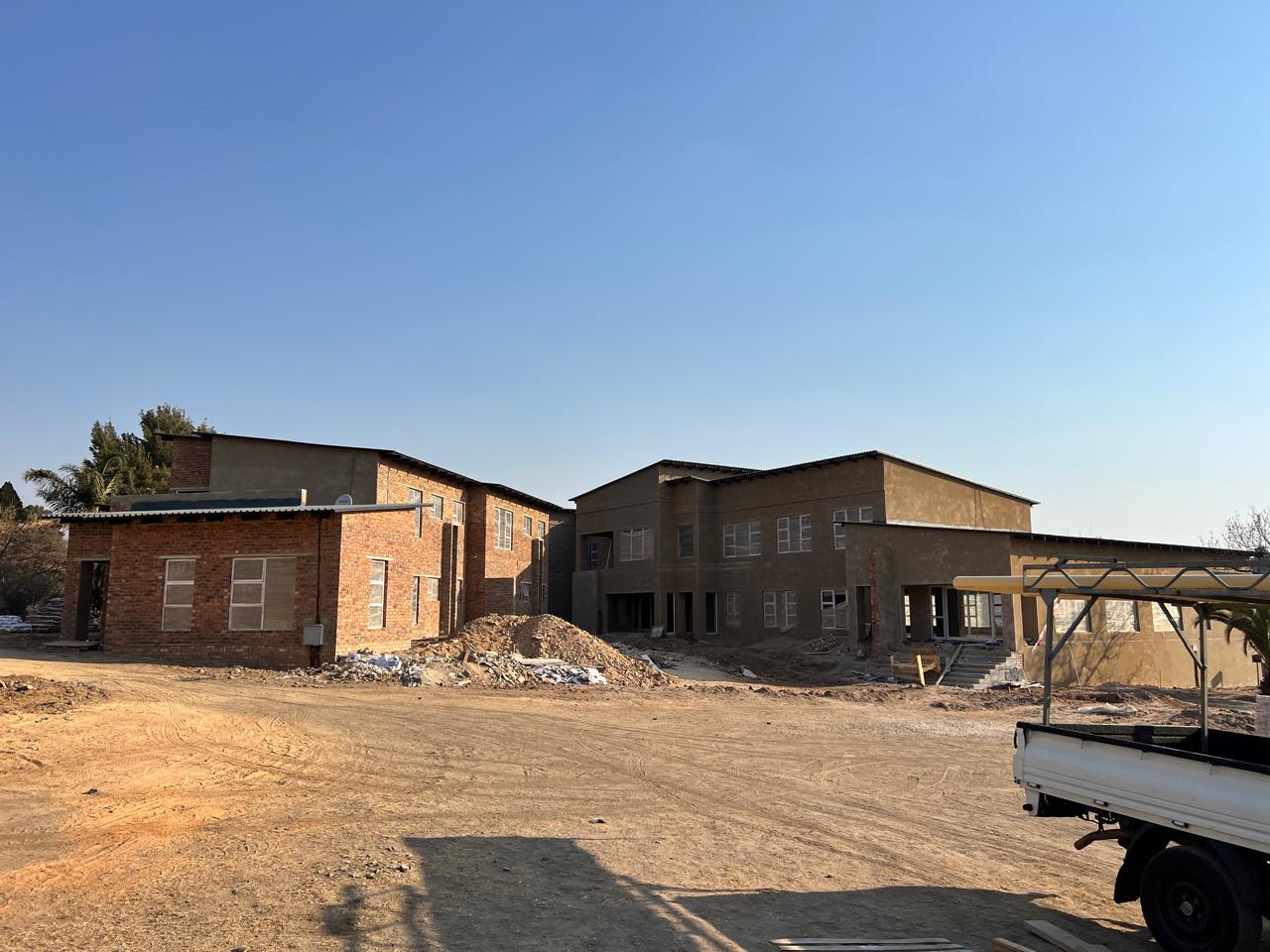 Multi-block development under construction &mdash; Multi-Unit Development Project, Mazibuko Trading & Projects