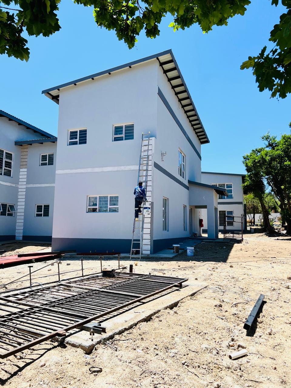 Exterior painting and finishing touches &mdash; Multi-Unit Development Project, Mazibuko Trading & Projects