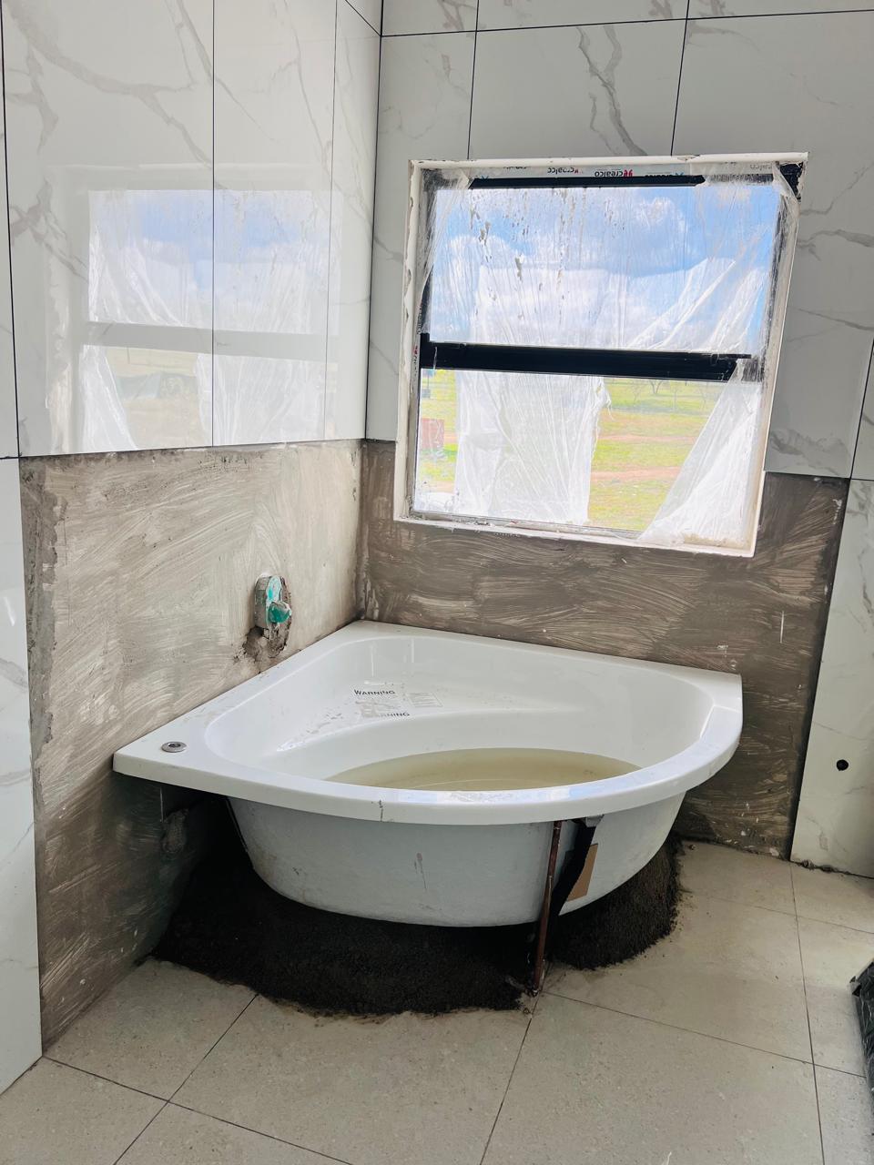 Interior finishing in progress &mdash; Residential Renovation Project, Mazibuko Trading & Projects